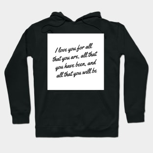 love quotes for her Hoodie